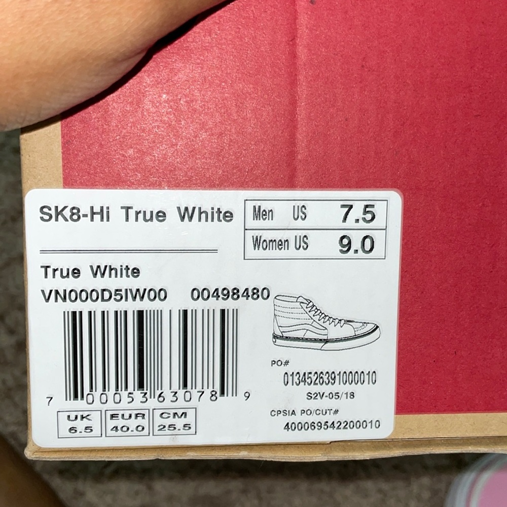 All White Vans!